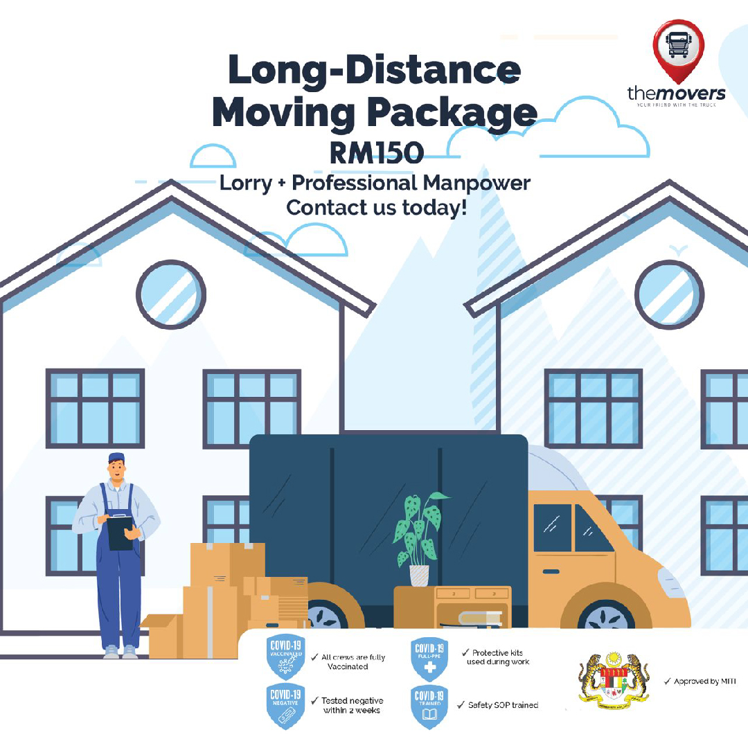 long distance moving by themovers